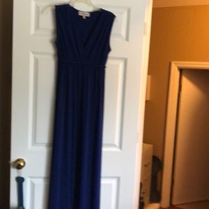 Philosophy Royal Blue Maxi Dress